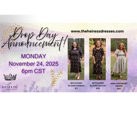 Heritage & Hope Holiday 2025 Holiday collection is dropping soon!