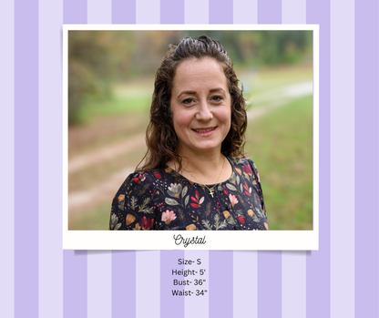 Graceful Gingham Miriam Dress