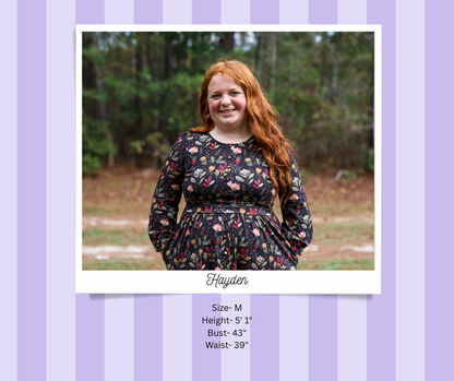 Graceful Gingham Miriam Dress