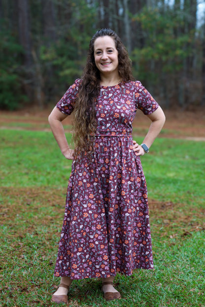 Threefold Mulberry Meadow  Abigail Dress (Collaboration with Lovely Dress Co.)