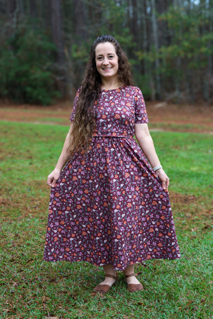 Threefold Mulberry Meadow  Abigail Dress (Collaboration with Lovely Dress Co.)
