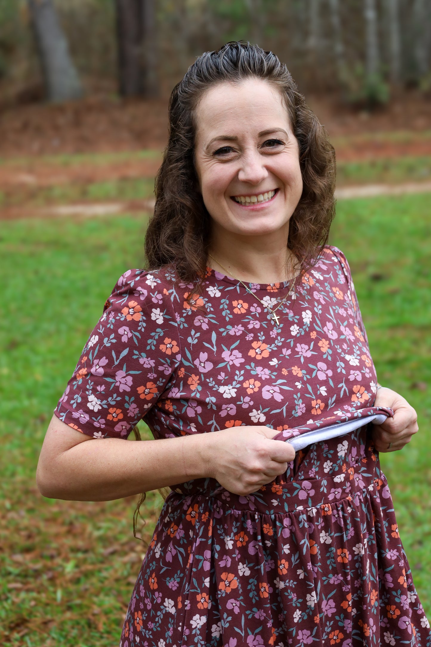 Threefold Mulberry Meadow  Abigail Dress (Collaboration with Lovely Dress Co.)