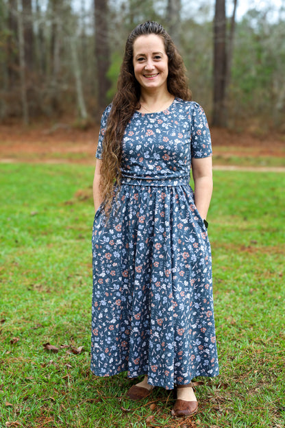 Threefold Mulberry Meadow  Abigail Dress (Collaboration with Lovely Dress Co.)