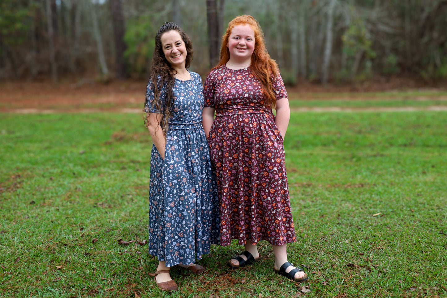 Threefold Mulberry Meadow  Abigail Dress (Collaboration with Lovely Dress Co.)