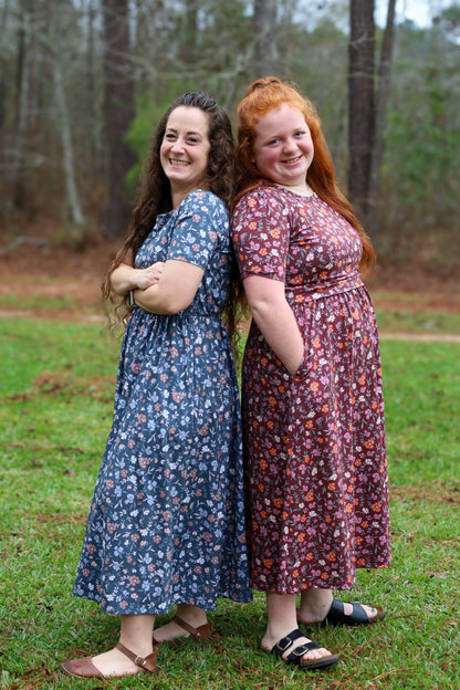 Threefold Mulberry Meadow  Abigail Dress (Collaboration with Lovely Dress Co.)