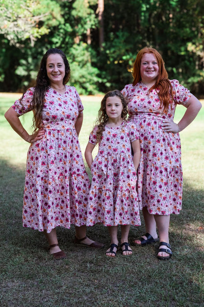 Graceful Gingham Miriam Dress