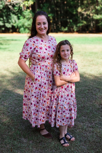 Graceful Gingham Miriam Dress