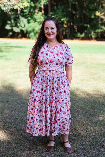 Graceful Gingham Miriam Dress