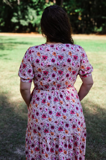Graceful Gingham Miriam Dress